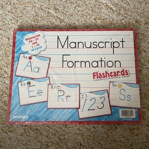Abeka - Manuscript Formation Flashcards